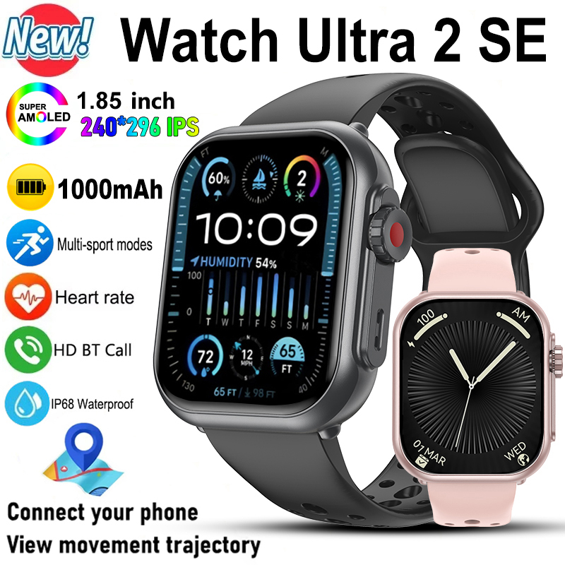Smartwatch Watches For Women With Gps - Relógio inteligente ultra 2 se masculino