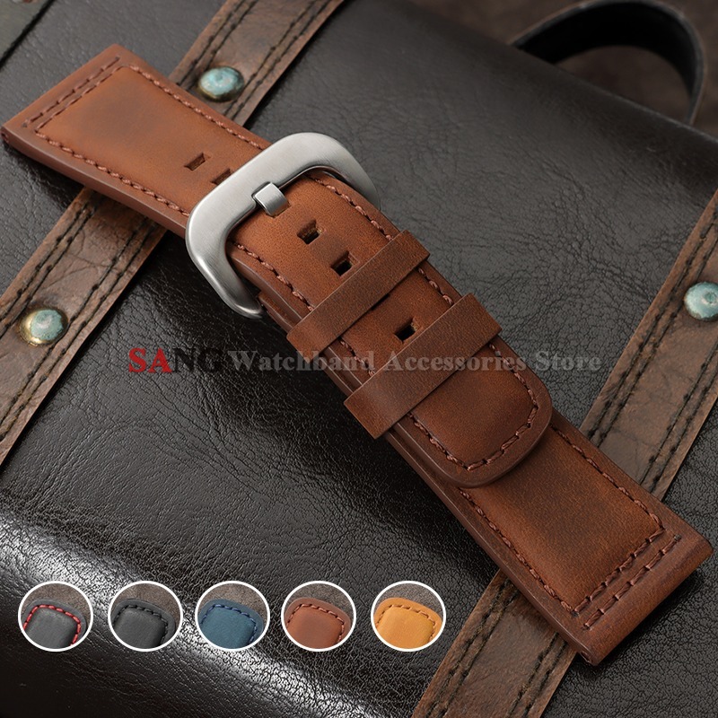 Smartwatch Vintage Watches For Women - Pulseira de couro vintage de 28mm,