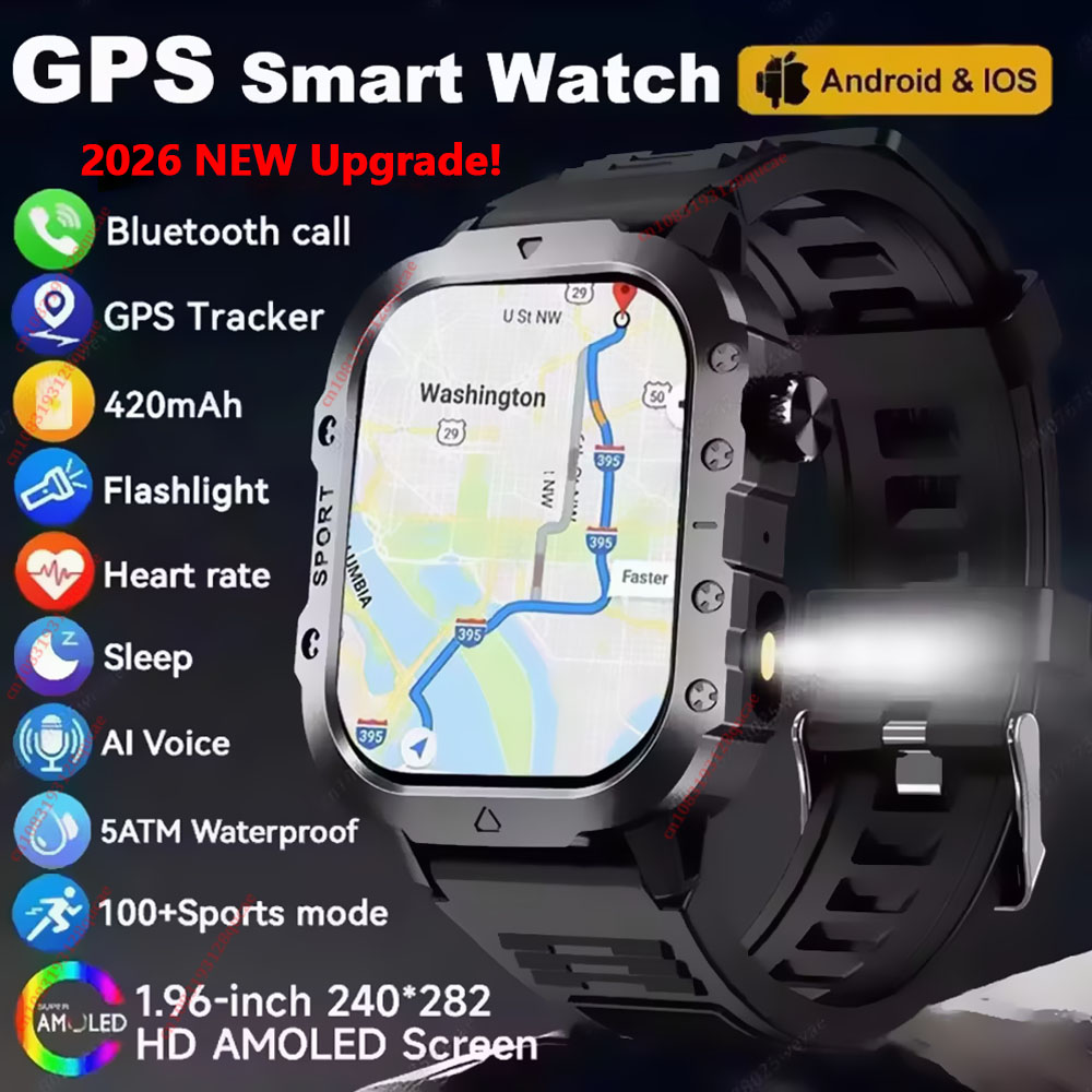 Smartwatch Watches For Women With Gps - Novo SmartWatch 2026 para Homens e