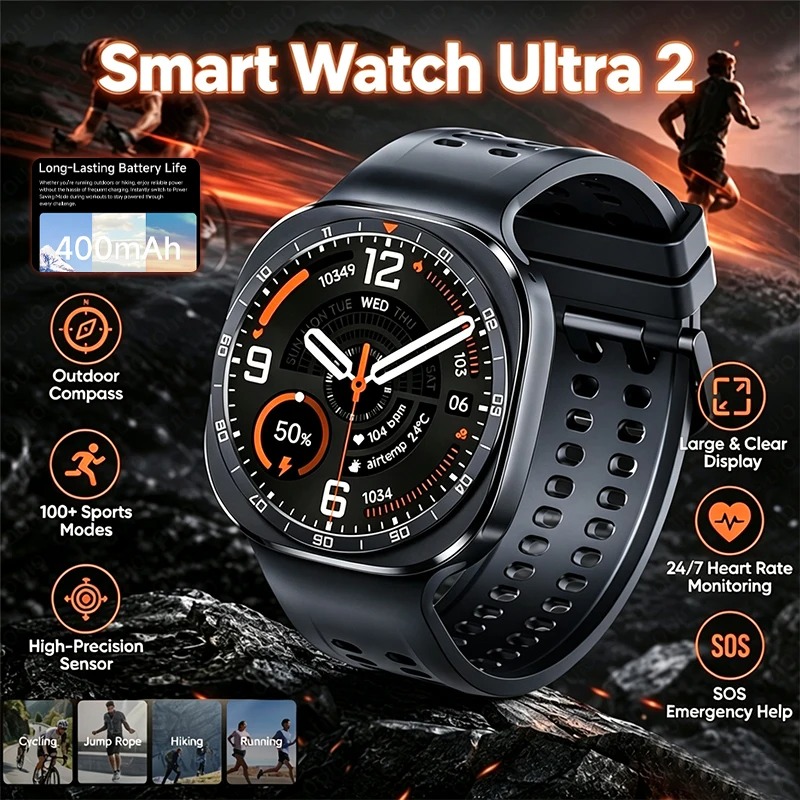 Hybrid Smartwatch - Novo Smartwatch Ultra 2 de 2026