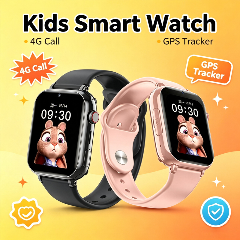 Smartwatch Watches For Kids With Gps - Relógio Inteligente Infantil à Prova d'Água
