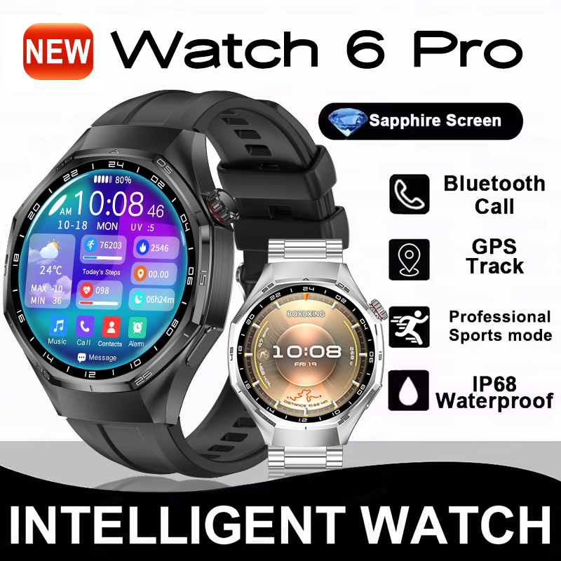 Hybrid Smartwatch - Novo Smartwatch 6 Pro Versão Global