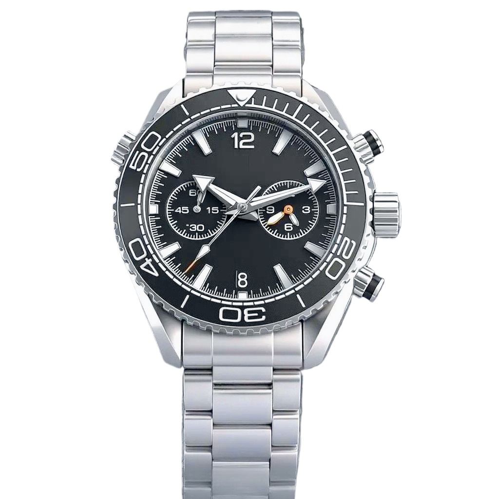 Luxury Ceramic Watch - Caixa de Aço Inoxidável 904L, para