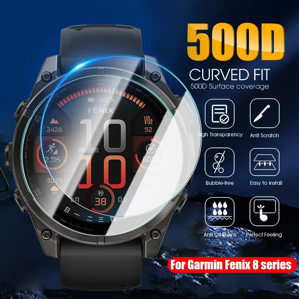 Smart Watch Screen Protector - 1/5 pçs 9h hd vidro temperado