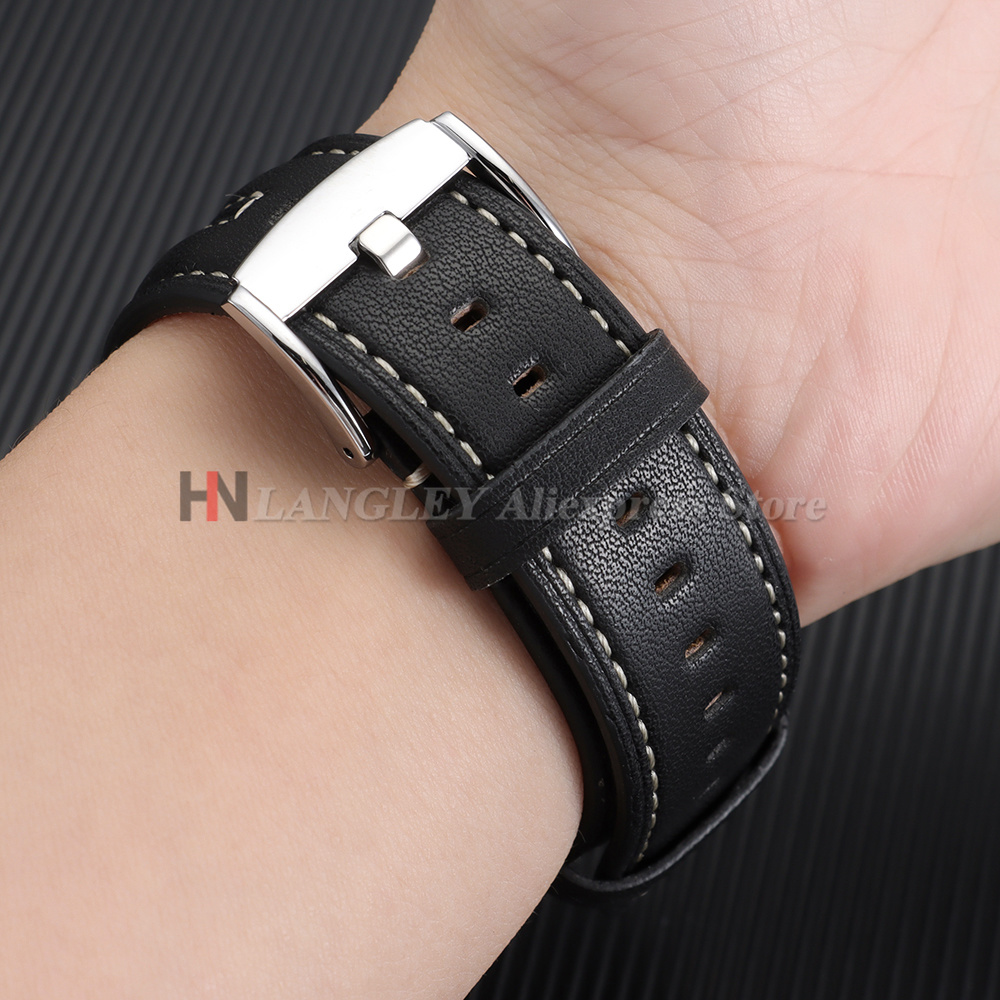 Pulseira de Relógio de Couro V - Smartwatch Vintage Watches For Women avaliação e preço