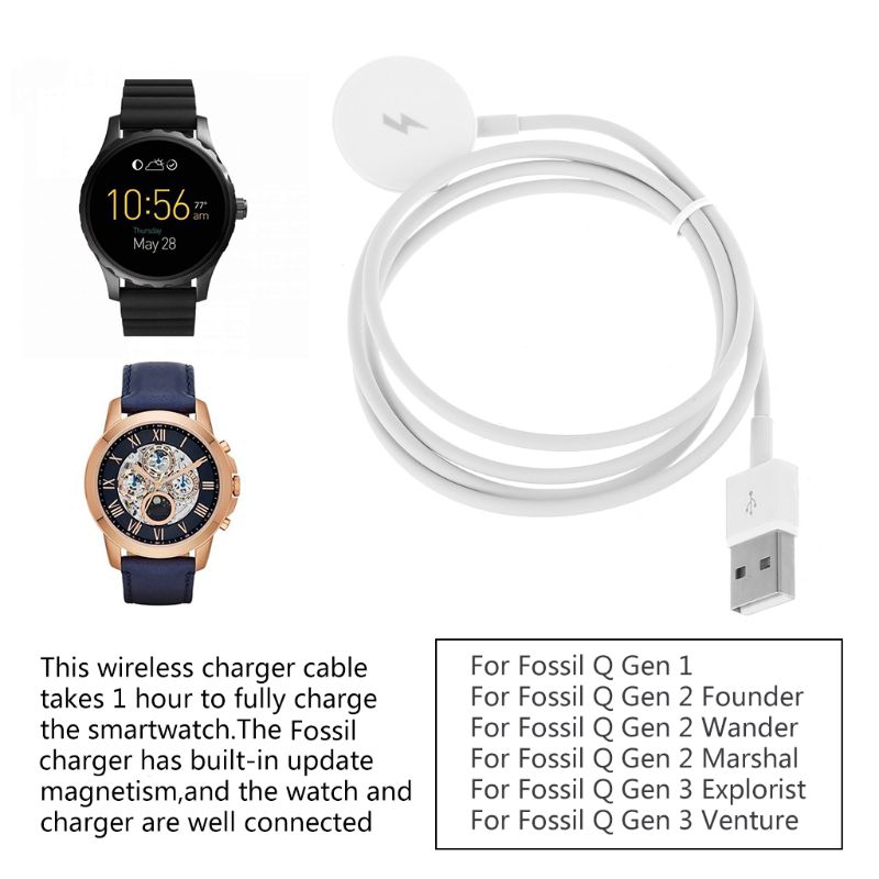 Base de Carregamento Fossil Ge - Fossil Watches Smartwatch Charger avaliação e preço