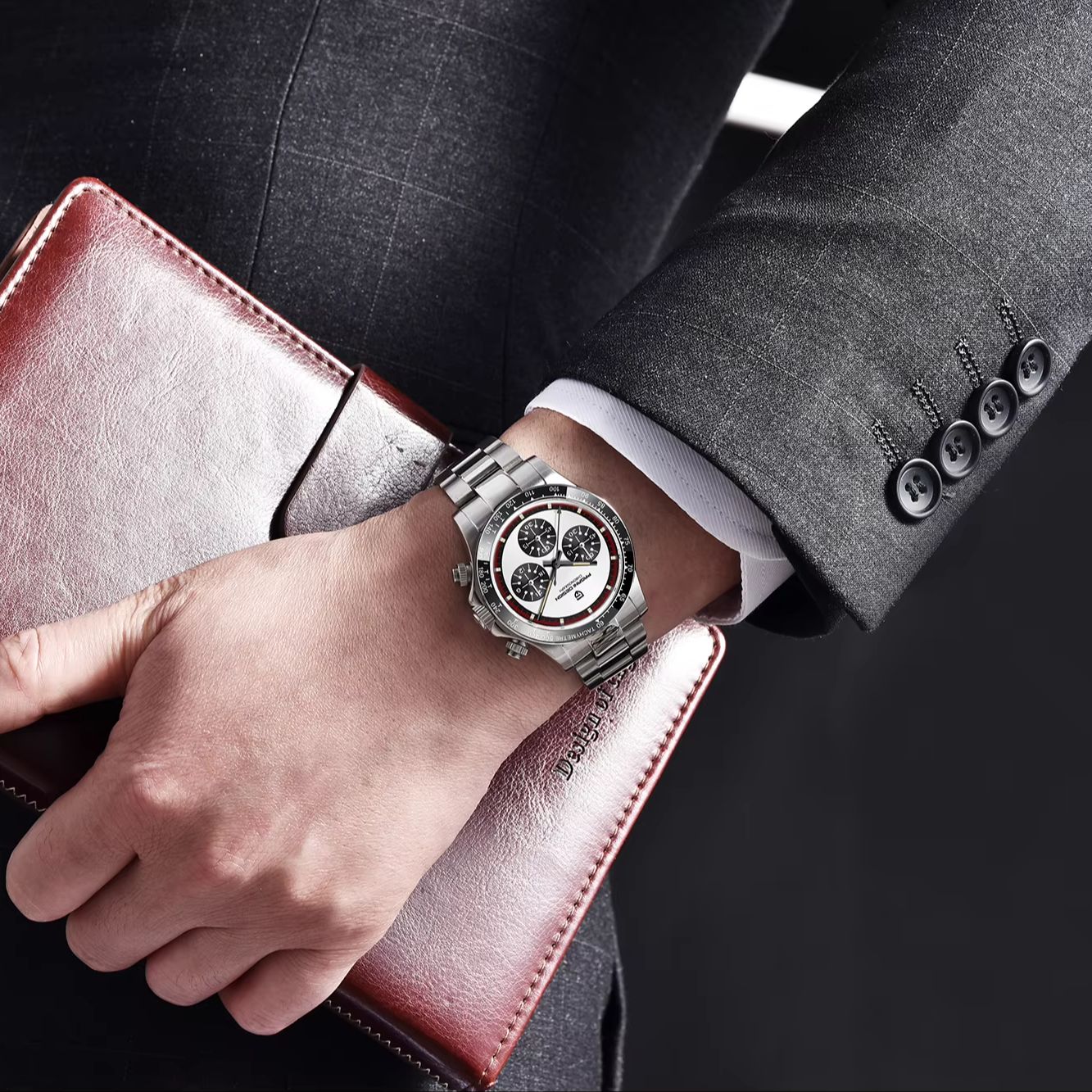 Relógio de Luxo Masculino PAGA - Smartwatch Watches Gift For Men avaliação e preço