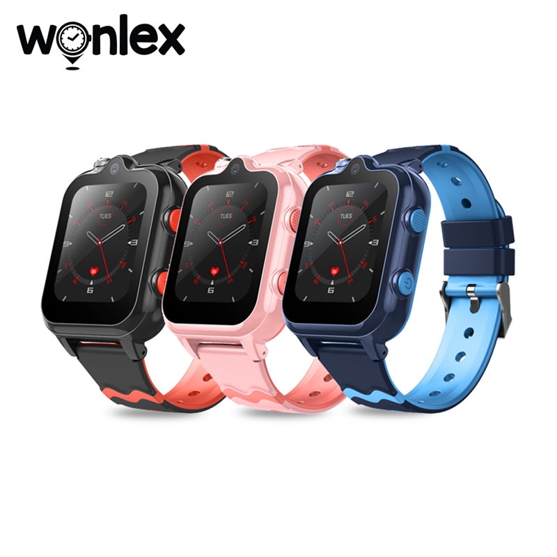 Wonlex-Tempered Film Screen Pr - Smartwatch Watches For Kids With Gps avaliação e preço