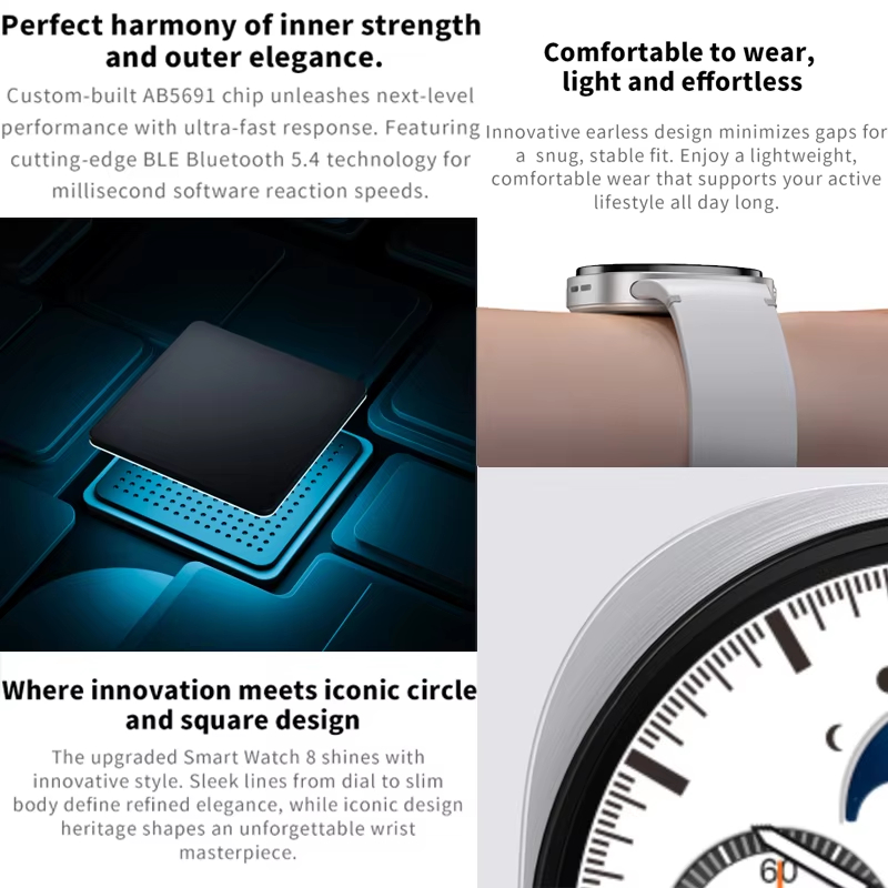 Novo Smartwatch Clássico 8 Max - Hybrid Smartwatch avaliação e preço