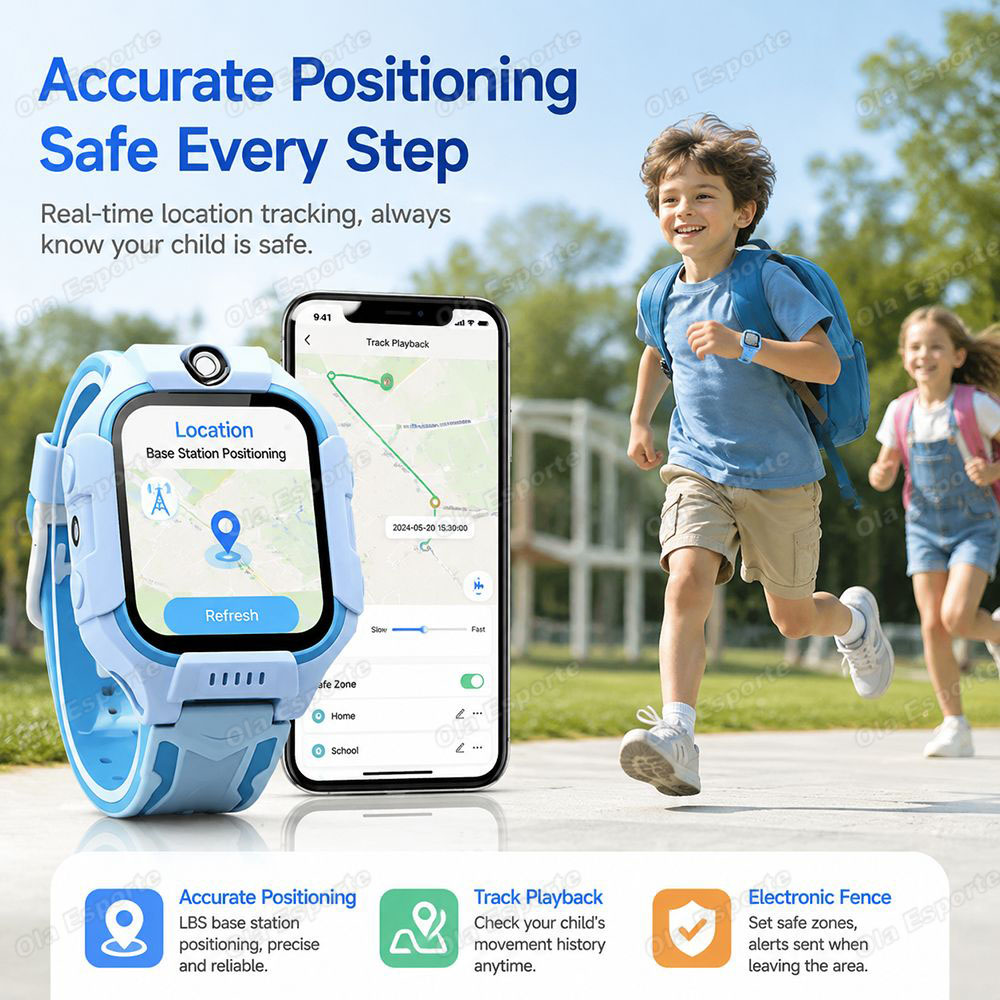 2027 Novo Relógio Inteligente  - Smartwatch Watches For Kids With Gps avaliação e preço