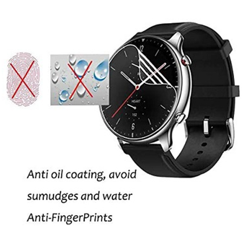 3/6 pçs filme de hidrogel tran - Smart Watch Screen Protector avaliação e preço
