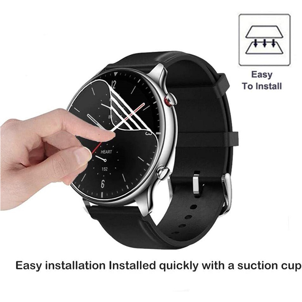 3/6 pçs filme de hidrogel tran - Smart Watch Screen Protector avaliação e preço