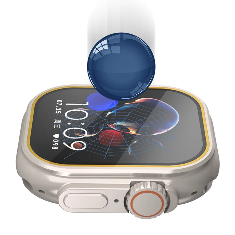 Vidro temperado para apple wat - Smartwatch Watches Gift For Women avaliação e preço