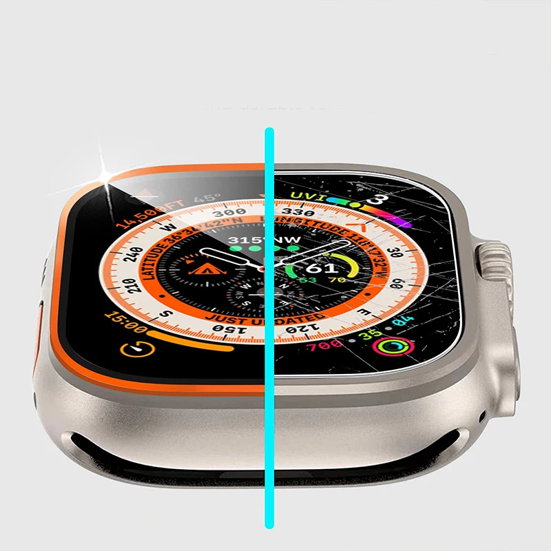 Vidro temperado para apple wat - Smartwatch Watches Gift For Women avaliação e preço