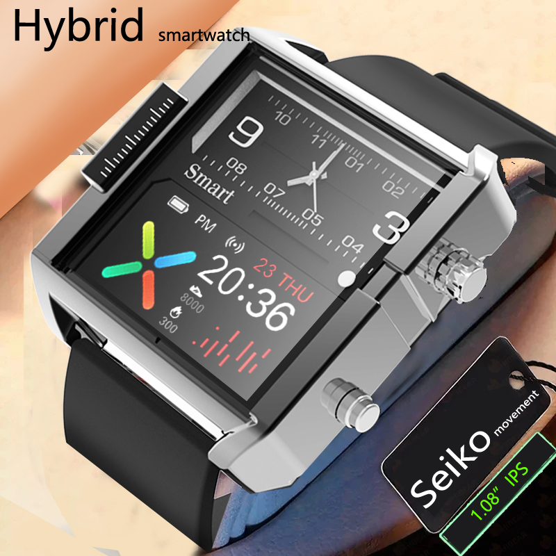 Smartwatch híbrido T9 com moni - Hybrid Smartwatch avaliação e preço