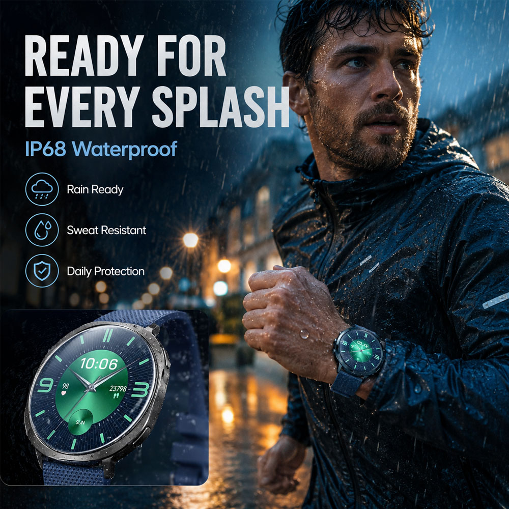 Relógio Inteligente Premium AM - Hybrid Smartwatch avaliação e preço