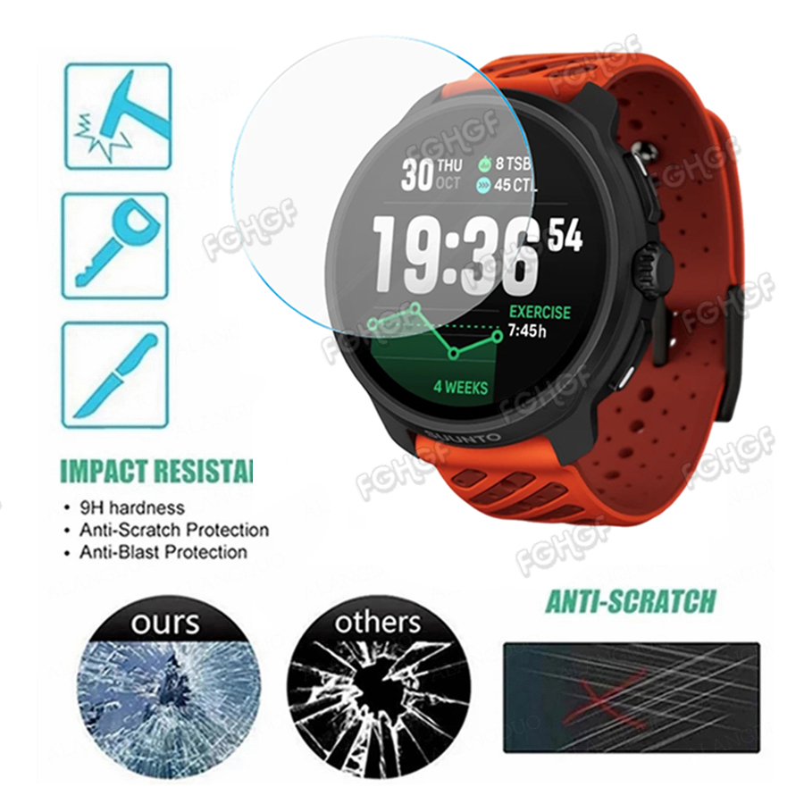 Película protetora de vidro te - Smart Watch Screen Protector avaliação e preço