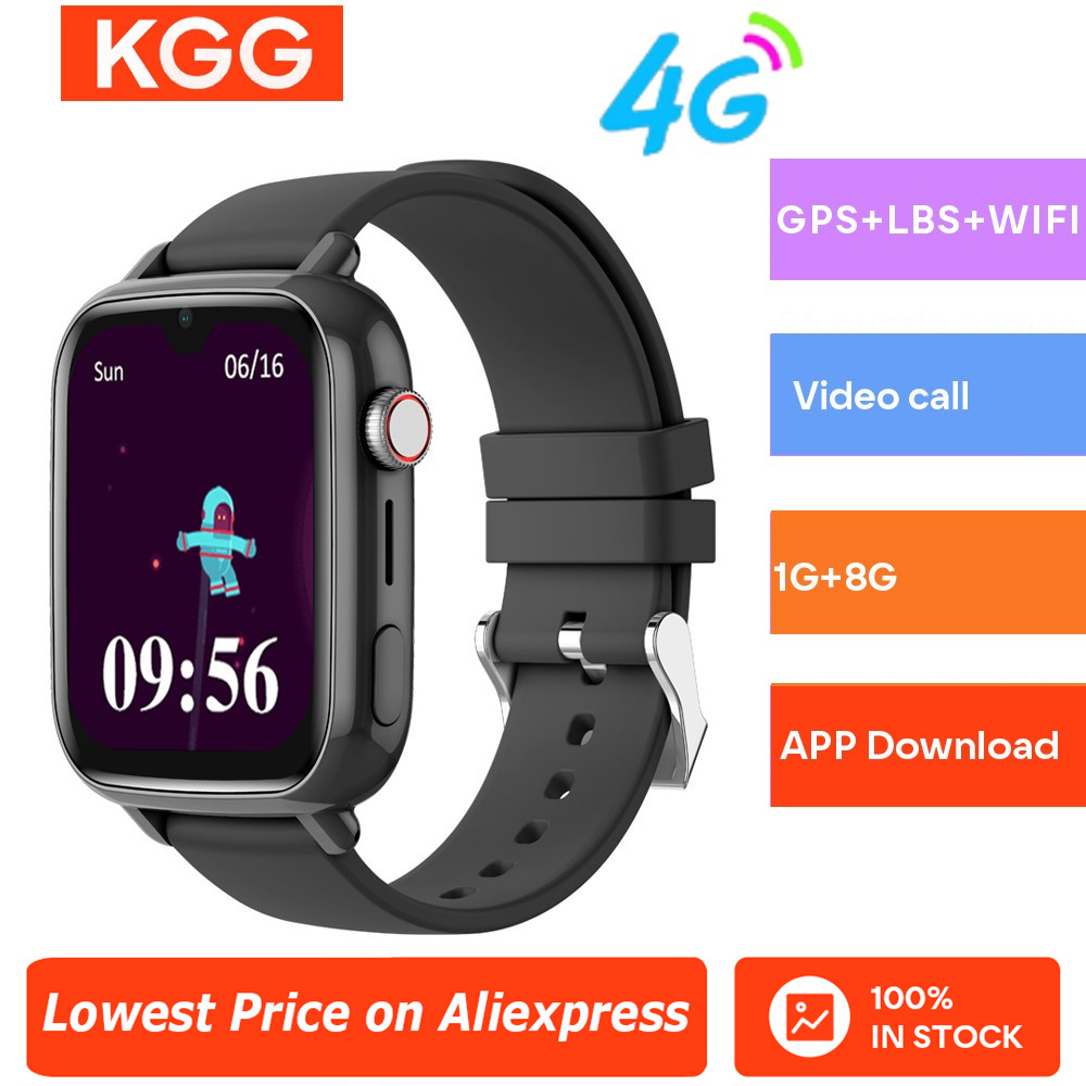 4g relógio inteligente criança - Smartwatch Watches For Kids With Gps avaliação e preço