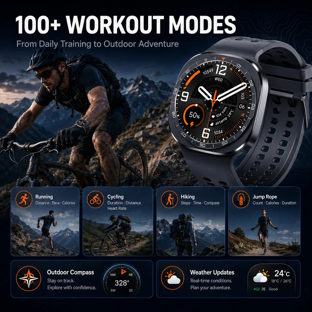 Novo Smartwatch Ultra 2 de 202 - Hybrid Smartwatch avaliação e preço