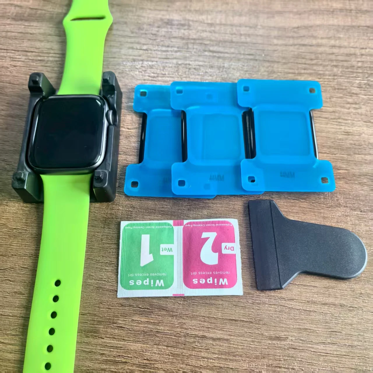 1-5 peças de vidro para apple  - Smart Watch Screen Protector avaliação e preço