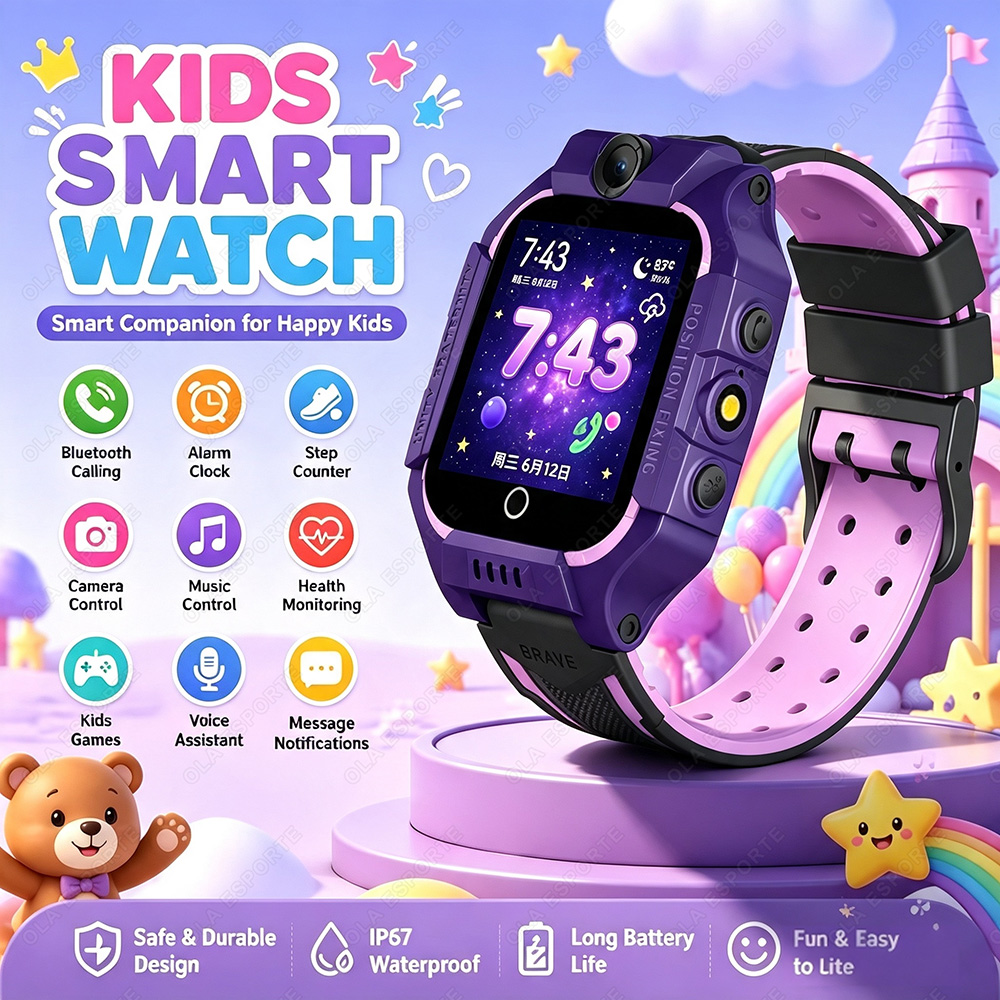 Relógio Inteligente Infantil 2 - Smartwatch Watches For Kids With Gps avaliação e preço