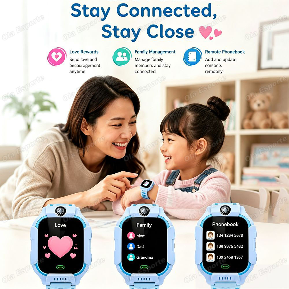 2027 Novo Relógio Inteligente  - Smartwatch Watches For Kids With Gps avaliação e preço