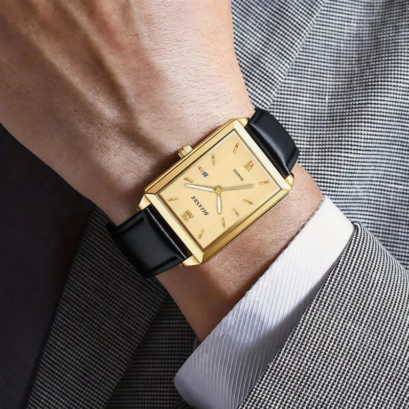 Relógios de Couro Casuais para - Smartwatch Watches Gift For Men avaliação e preço