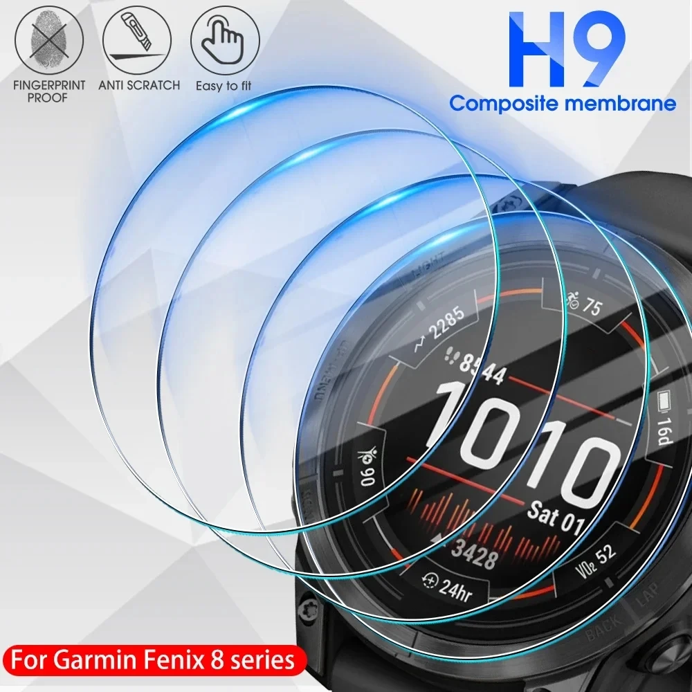 1/5 pçs 9h hd vidro temperado  - Smart Watch Screen Protector avaliação e preço