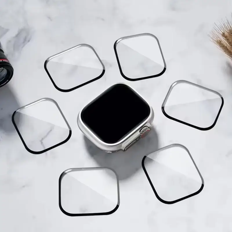 1-5 pces filme anti-risco para - Smart Watch Screen Protector avaliação e preço