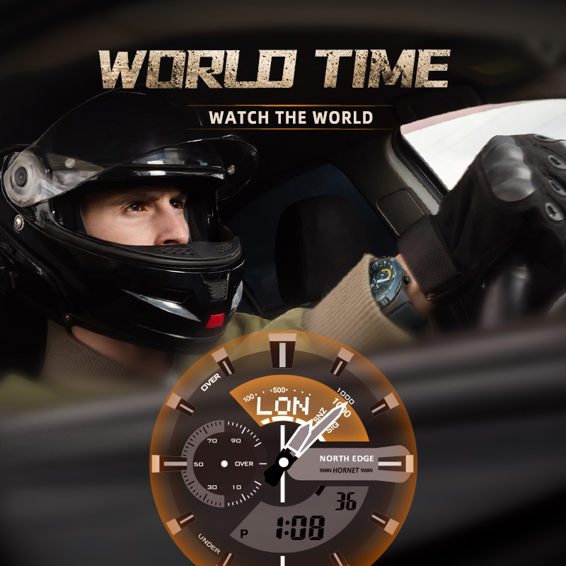 North edge masculino relógio i - Hybrid Smartwatch avaliação e preço